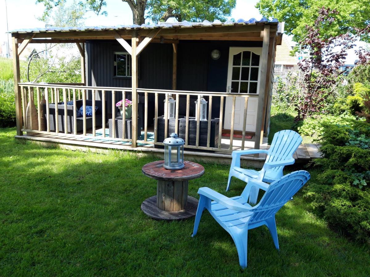 Tinyhouse Natuurhuisje Met Veranda Bij De Molen Tussen Alkmaar En Hoorn Oterleek Esterno foto